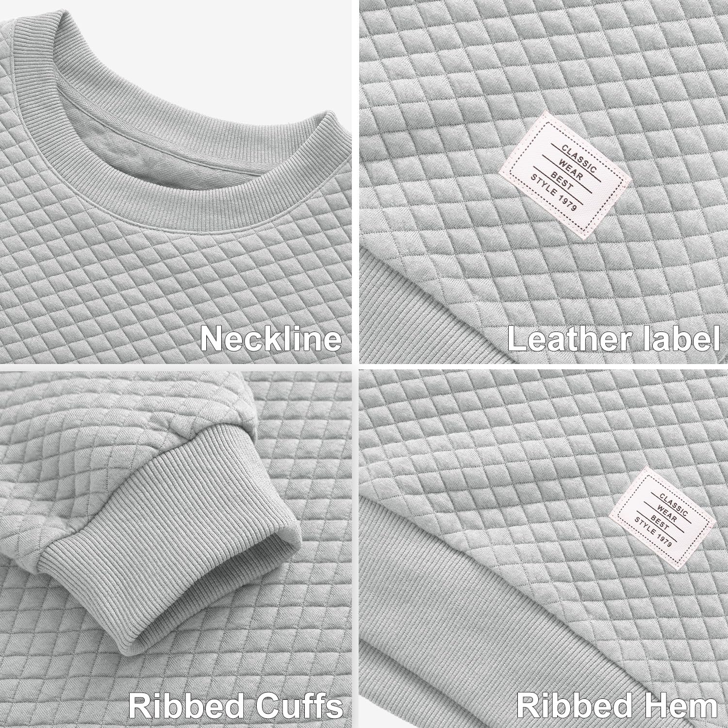 Men's Crewneck Sweatshirts Solid