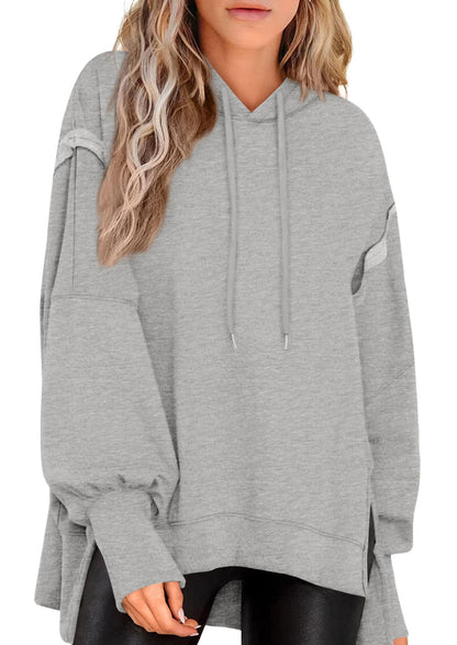 Womens Oversized Hoodie 2025 Spring Sweatshirt Long Sleeve