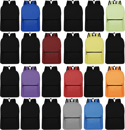 24 Pack Backpack 17 inch Lightweight Outdoor Travel Gym Bag