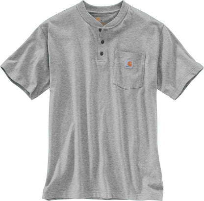 Short Sleeve Workwear Henley T-Shirt