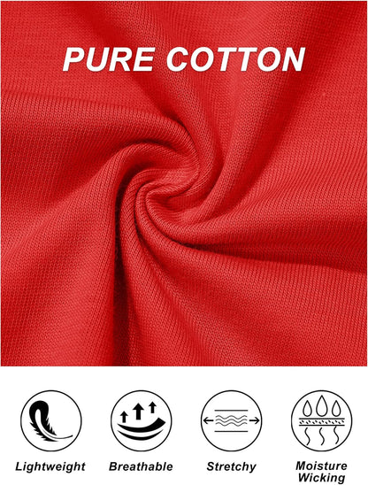 Women's Cotton T-Shirts Short-Sleeve Shirts Crew-Neck Tops