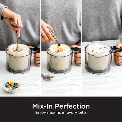 Ninja NC301 CREAMi Ice Cream Maker, for Gelato, Mix-ins, Milkshakes, Sorbet, Smoothie Bowls & More