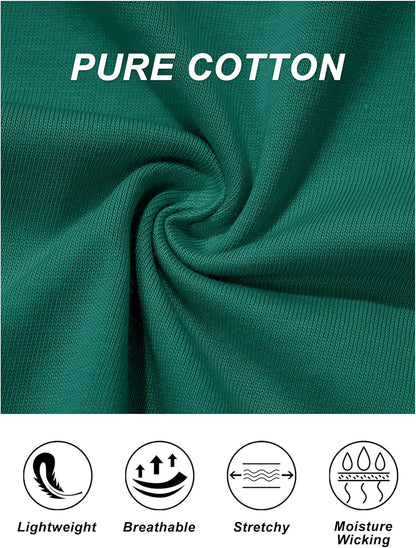 Women's Cotton T-Shirts Short-Sleeve Shirts Crew-Neck Tops