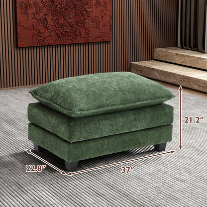 146" U-Shaped Modern Sofa Modular Sectional Cloud Couch