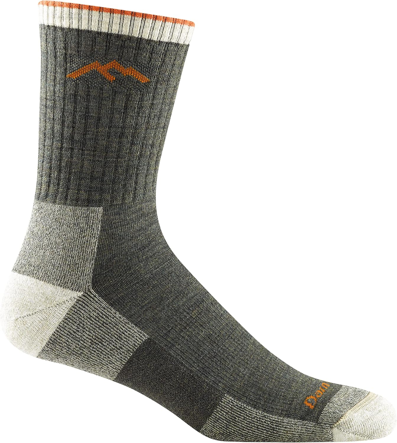 Hiker Micro Crew Midweight Cushion Sock for Men Hiking Boot