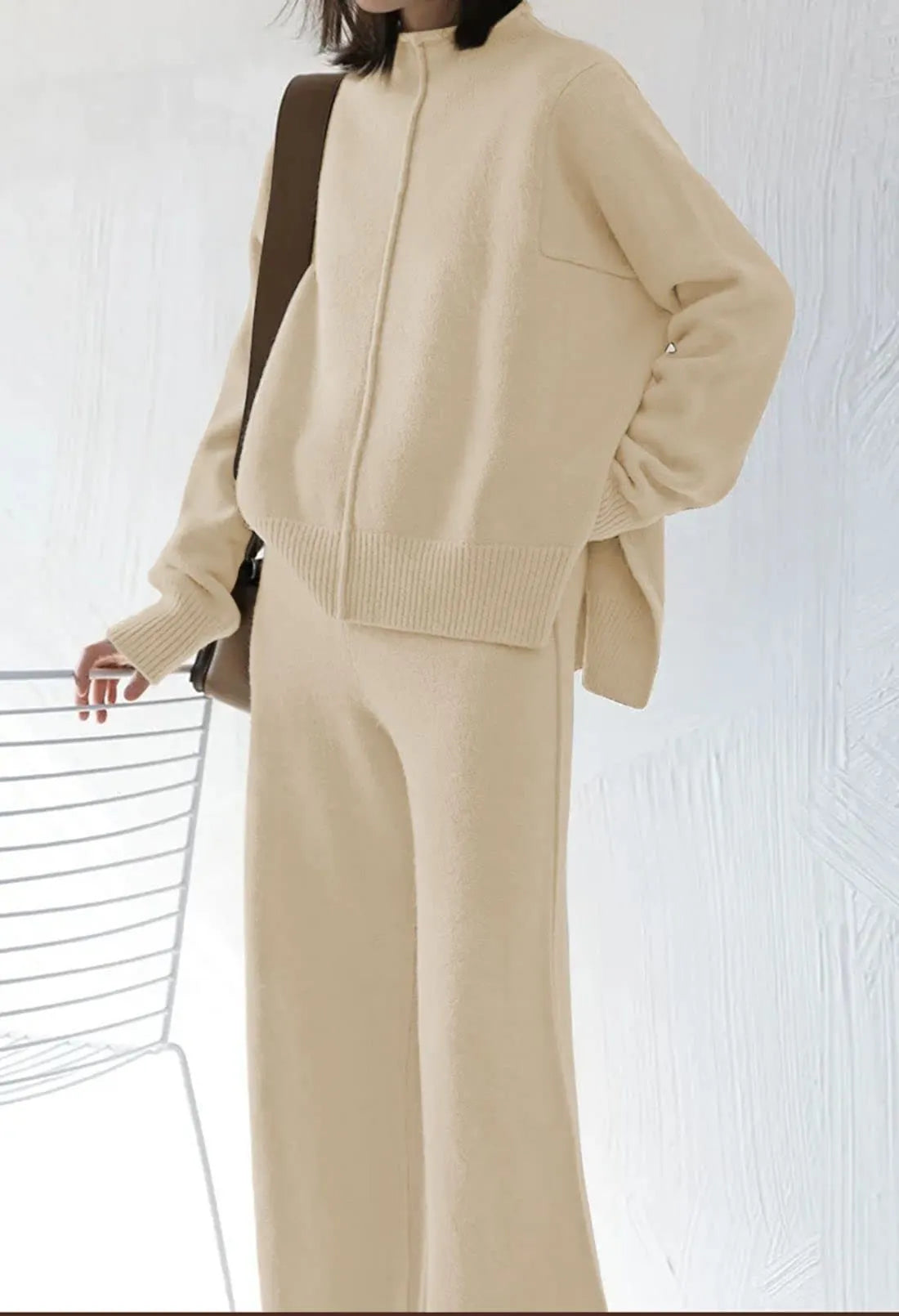 Womens 2 Piece Outfit Set Long Sleeve