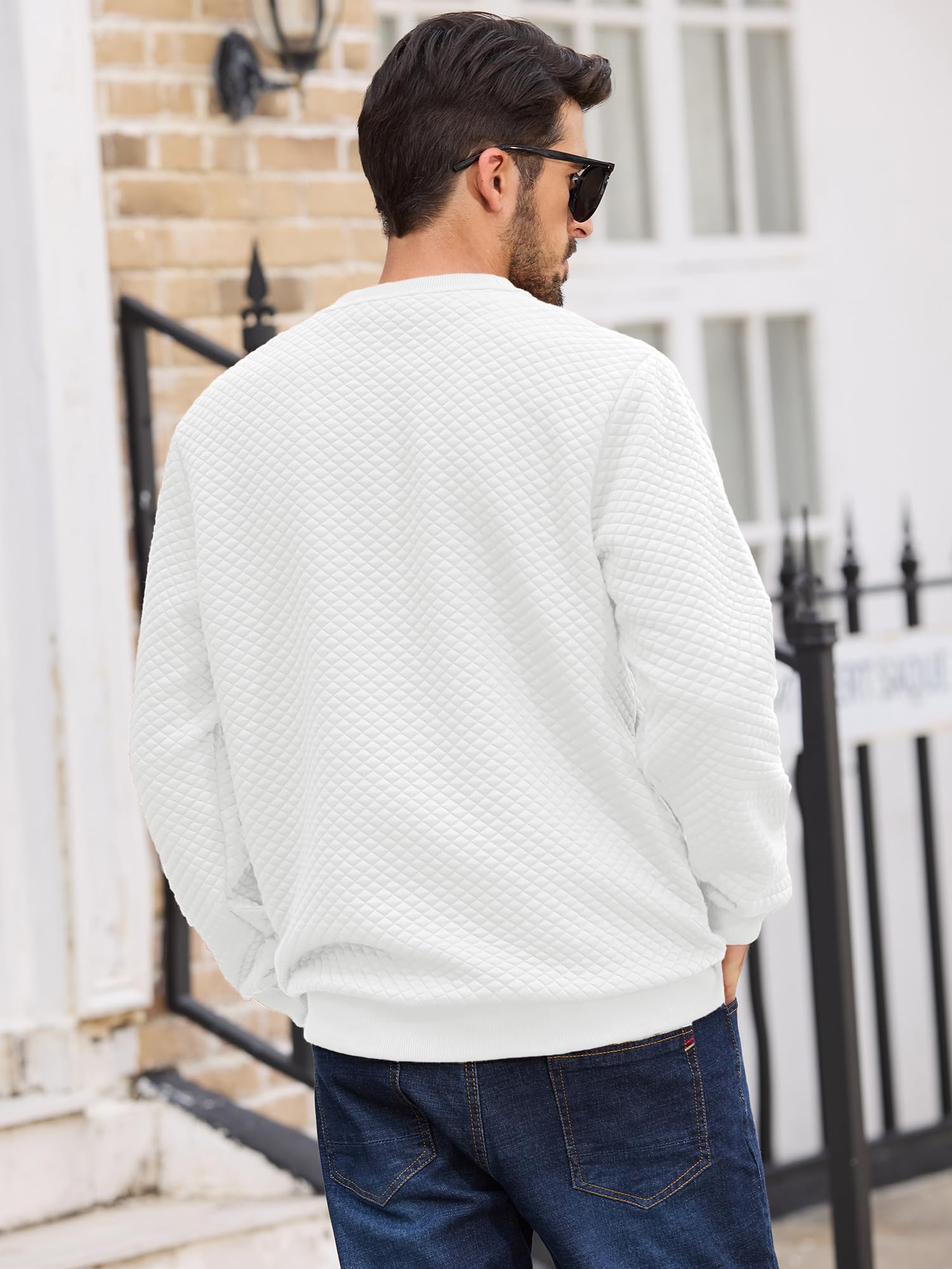 Men's Crewneck Sweatshirts Solid