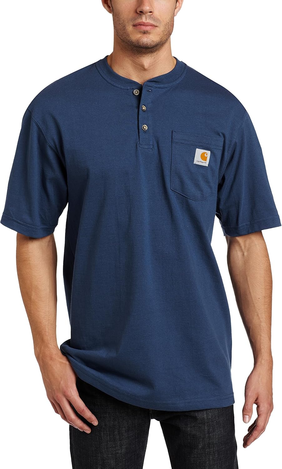 Short Sleeve Workwear Henley T-Shirt