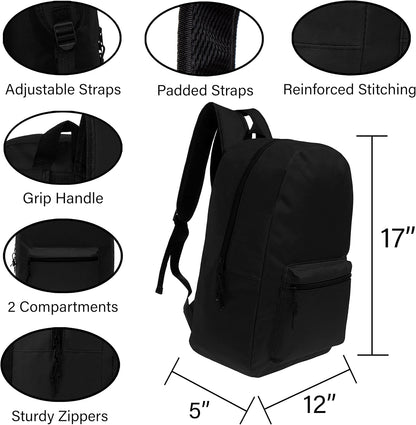 17" School Backpacks for Kids