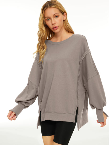 Womens Oversized Sweatshirts Hoodies Crewneck Shirts Fall Outfits