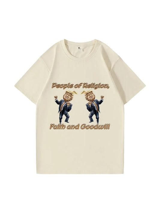 270g Cotton MAGA Wash Old T-shirt
