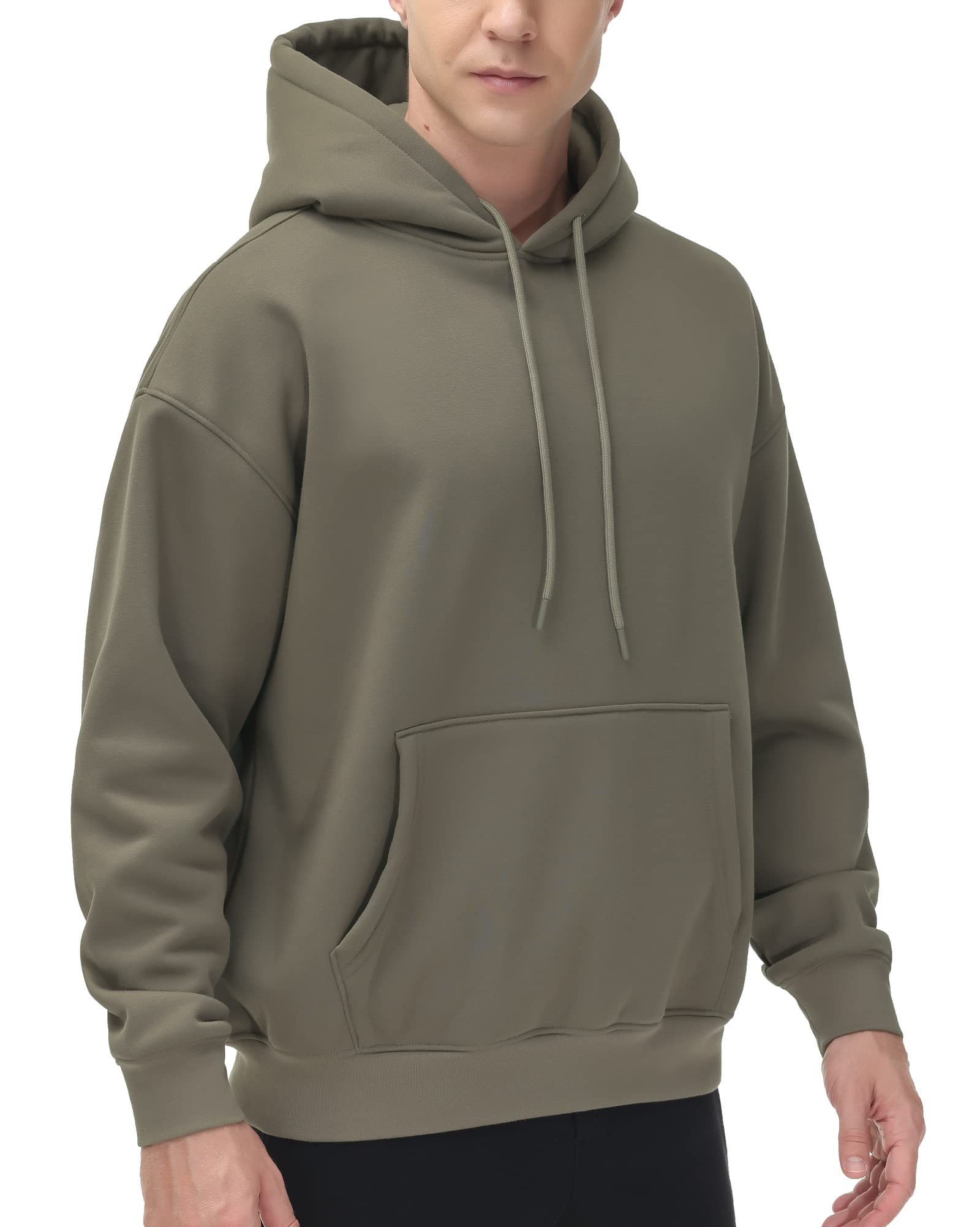 Men's Fleece Pullover Hoodie Loose Fit Ultra Soft