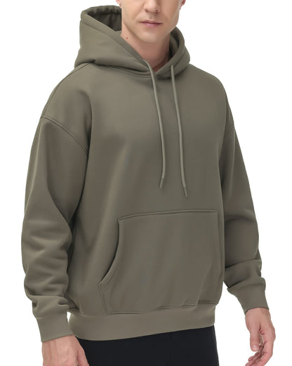 Men's Fleece Pullover Hoodie Loose Fit Ultra Soft