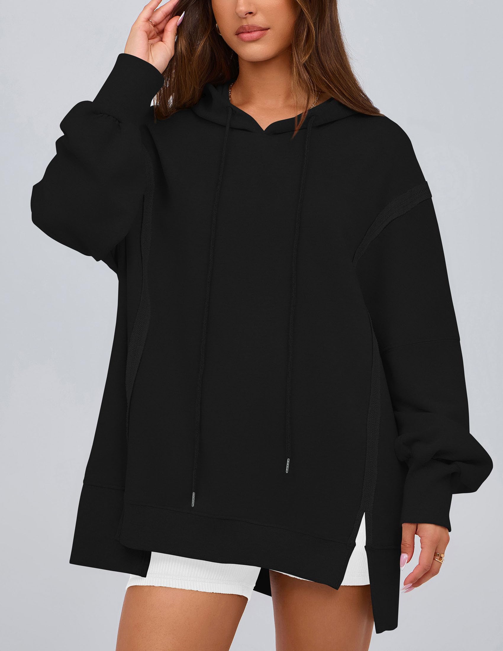 Womens Oversized Hoodie 2025 Spring Sweatshirt Long Sleeve