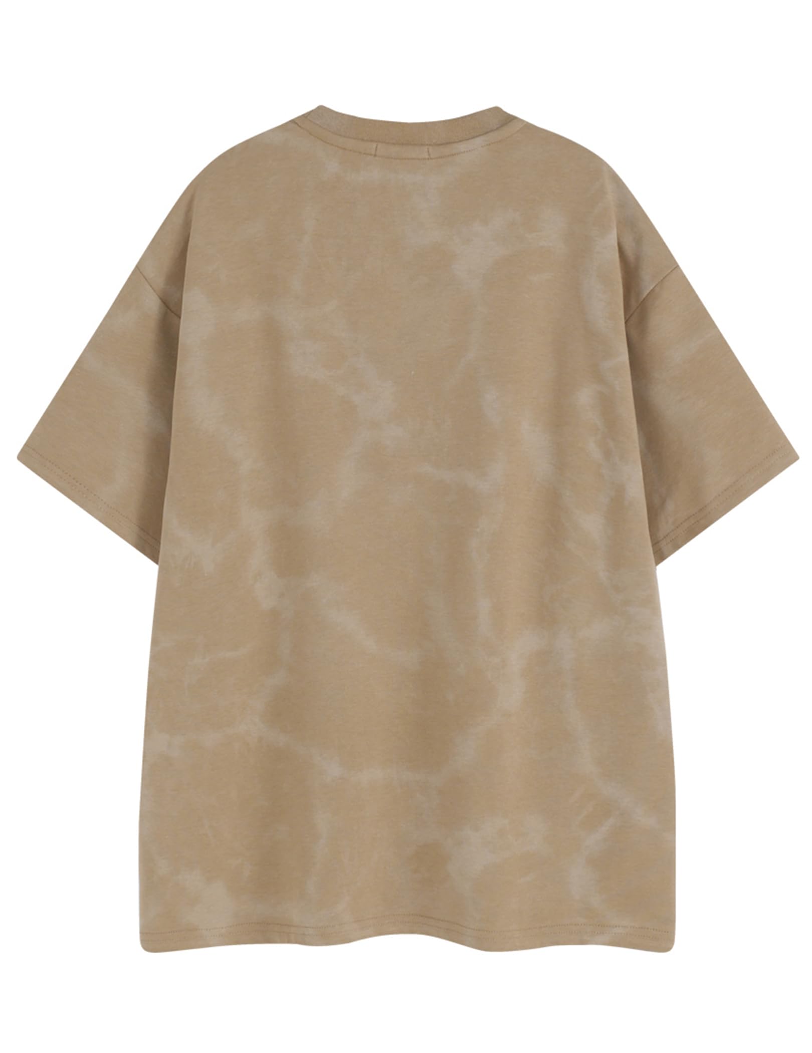 Mens Graphic Tee Shirts Oversized Baggy Loose Cotton T-Shirt Streetwear