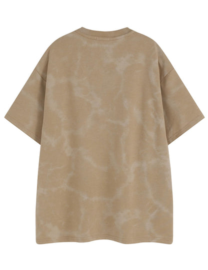 Mens Graphic Tee Shirts Oversized Baggy Loose Cotton T-Shirt Streetwear