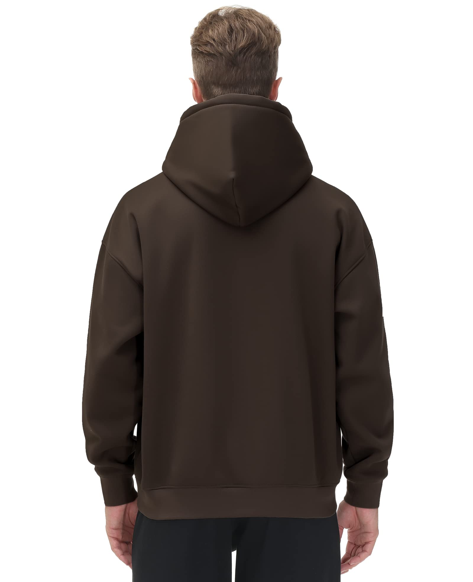 Men's Fleece Pullover Hoodie Loose Fit Ultra Soft