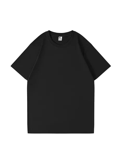 270g Skull Meditation Calm Down Printed Wash Old T-shirt