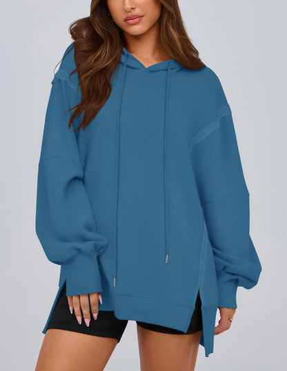 Womens Oversized Hoodie 2025 Spring Sweatshirt Long Sleeve