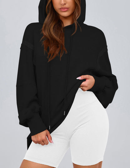 Womens Oversized Hoodie 2025 Spring Sweatshirt Long Sleeve