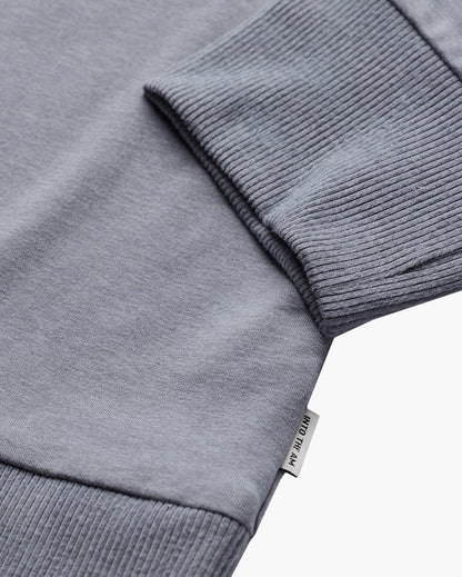 Mens Quarter Zip Tee Lightweight Long Sleeve Athletic Shirt Casual Pullover Top