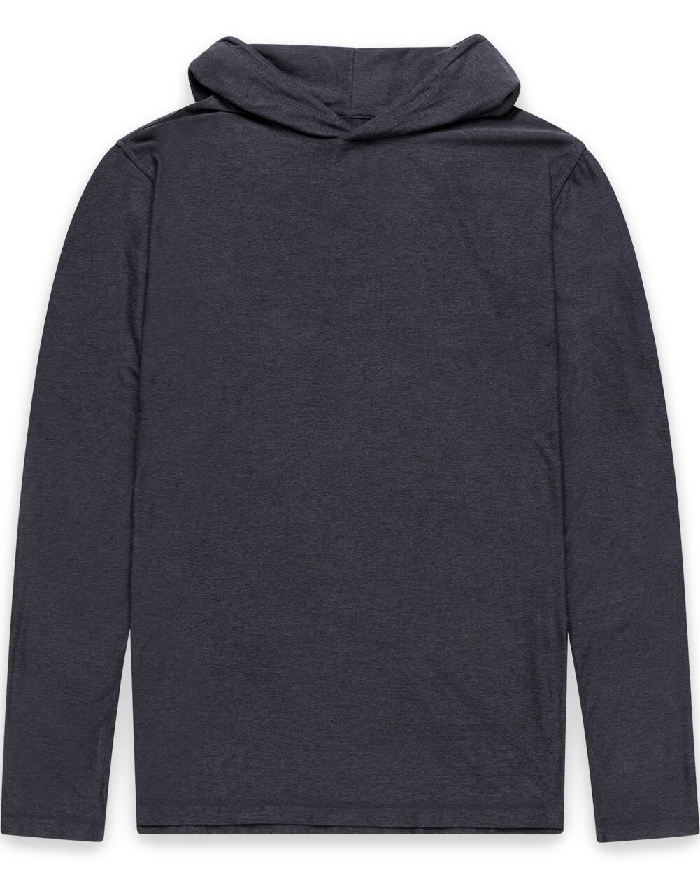 Mens Long Sleeve Hooded Active Tee Lightweight Workout Shirt with Hood