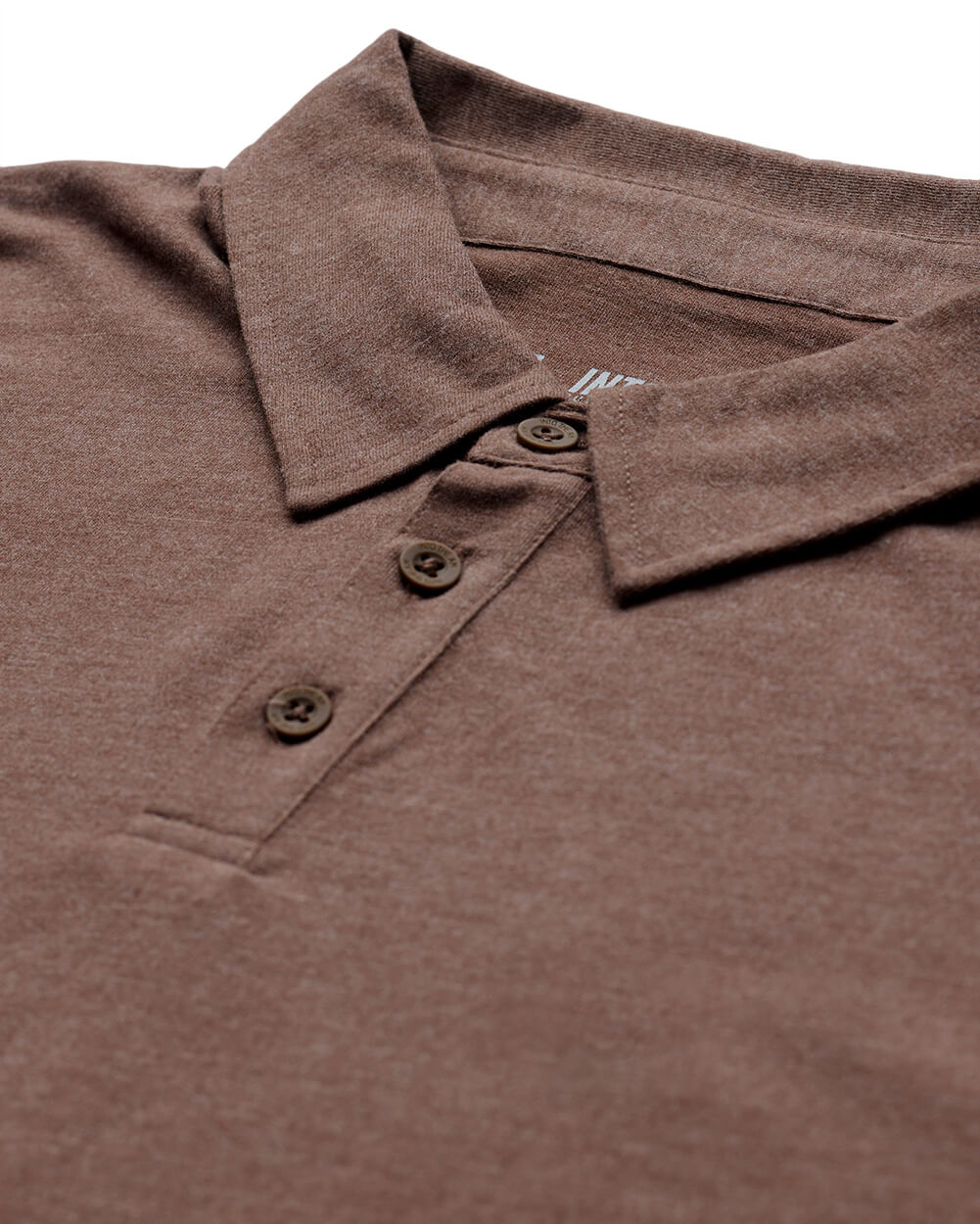 Long Sleeve Polo Shirt Sweatshirt for Men Blue