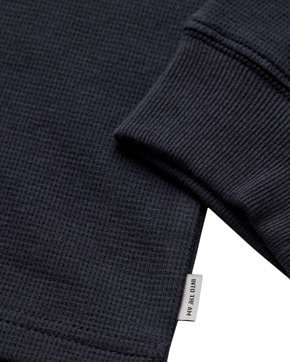 Mens Long Sleeve Waffle Knit Henley Shirt Casual Button Front Thermal Top