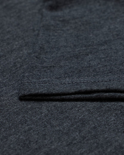 Basic Pure Color Cotton T-shirt Tee for Men