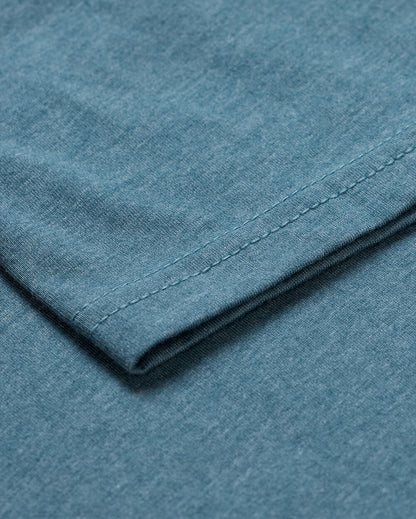 Basic Pure Color Cotton T-shirt Tee for Men