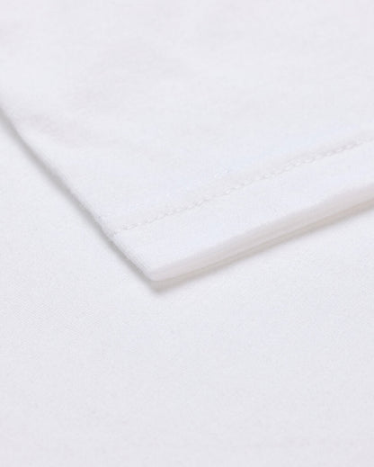 Basic Pure Color Cotton T-shirt Tee for Men