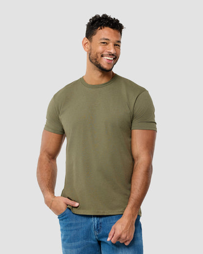 Cotton Basic Tee Black