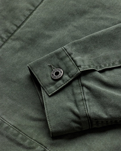 Mens Trucker Jacket Classic Fit Button Up with Chest and Side Pockets