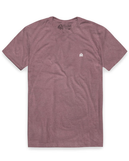 Basic Pure Color Cotton T-shirt Tee for Men