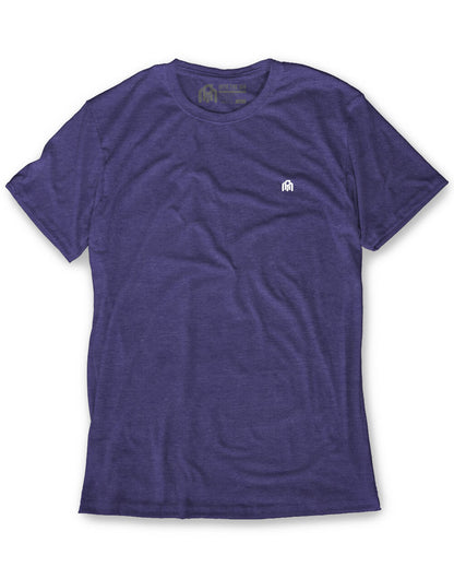 Basic Pure Color Cotton T-shirt Tee for Men