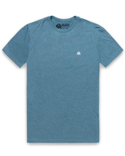 Basic Pure Color Cotton T-shirt Tee for Men