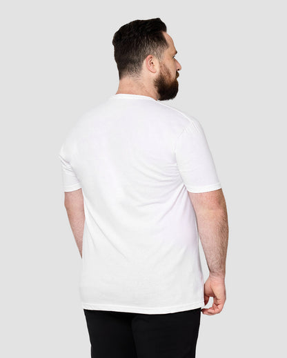 Basic Pure Color Cotton T-shirt Tee for Men