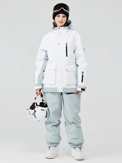 Women’s Outdoor Snowboarding Jacket and Pants Winter Suit