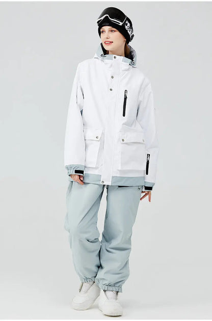Women’s Outdoor Snowboarding Jacket and Pants Winter Suit