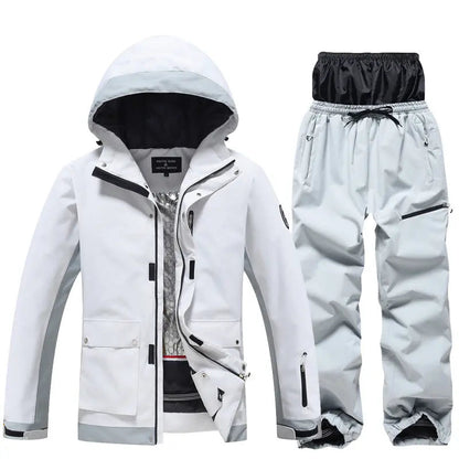 Women’s Outdoor Snowboarding Jacket and Pants Winter Suit