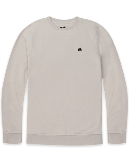 Mens Crewneck Sweatshirt Classic Fit Fleece Pullover Casual Long Sleeve Shirt