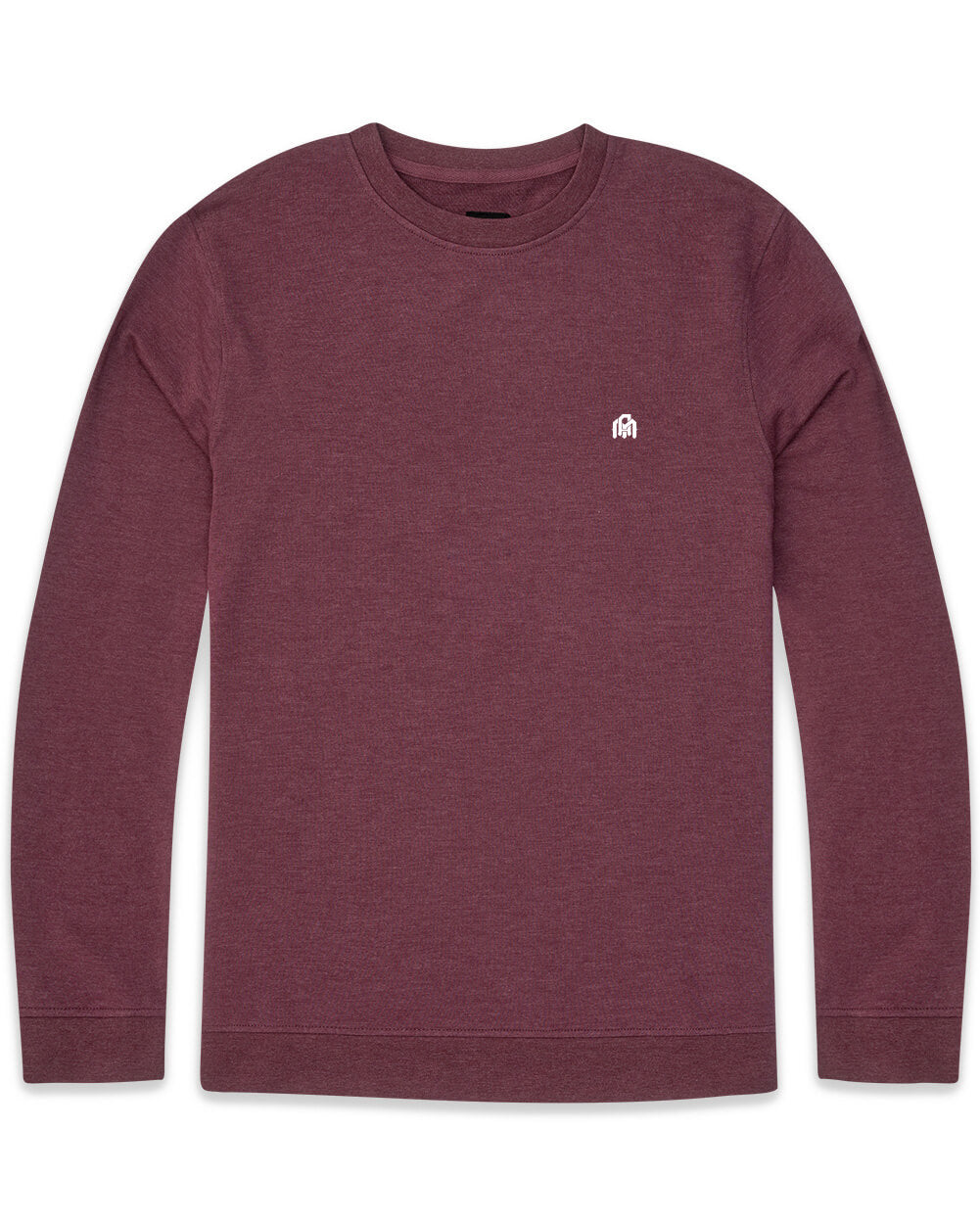 Mens Crewneck Sweatshirt Classic Fit Fleece Pullover Casual Long Sleeve Shirt