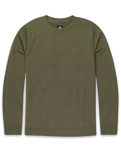 Crewneck Sweatshirt Green Shirt for Men