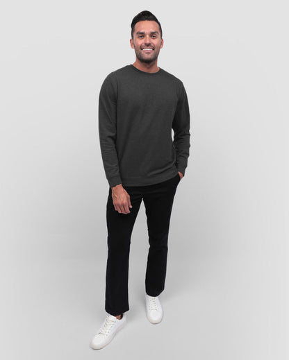 Crewneck Sweatshirt Green Shirt for Men