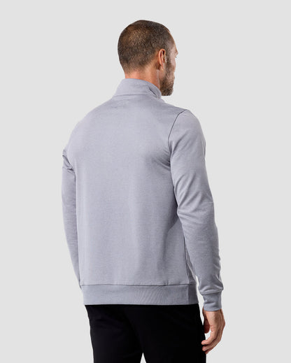 Mens Quarter Zip Tee Lightweight Long Sleeve Athletic Shirt Casual Pullover Top
