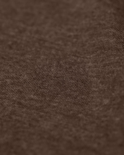 V-Neck Tee Cotton Black T-shirt for Men