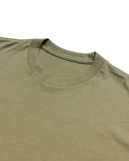 Minimalist Mens T Shirt Classic Fit Solid Color Daily Wear Black