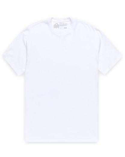 Minimalist Mens T Shirt Classic Fit Solid Color Daily Wear Black