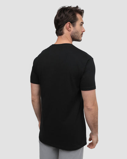 Mens Pocket T Shirt Classic Solid Color Casual Tee