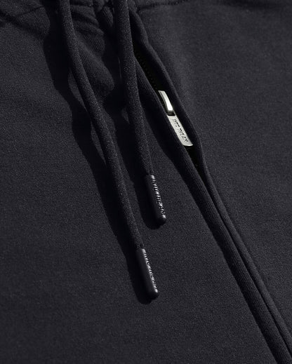Mens Zip Up Hoodie Casual Fleece Jacket with Front Pockets Long Sleeve Sweatshirt